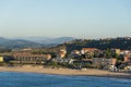 Suances beach in the Atlantic Ocean, Spain Royalty Free Stock Photo