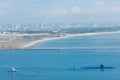 Sub in San Diego harbor Royalty Free Stock Photo