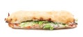 Sub sandwich isolated Royalty Free Stock Photo