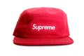 Supreme cap on white background