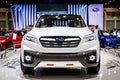 Subaru car displayed at Thailand 37th International Motorshow 2016