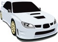 Subaru Sti Royalty Free Stock Photo