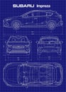 Subaru Subaru Legacy 2024 Car Blueprint2024 Car Blueprint