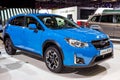 Subaru XV car showcased at the Geneva International Motor Show. Switzerland - March 1, 2016