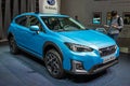 Subaru XV car at the 89th Geneva International Motor Show. Geneva, Switzerland - March 5, 2019