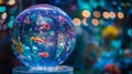 The subatomic particle aquarium is a unique blend of science and imagination bridging the gap between the known and the