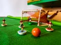 Subbuteo football men vintage toys