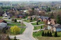 Subdivision Sprawl Royalty Free Stock Photo