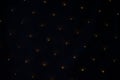 Subdued LED Starry Sky with Minimalist Black Mesh