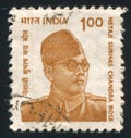 Subhas Chandra Bose Royalty Free Stock Photo