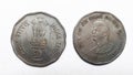 Subhas Chandra Bose old Indian 2 rupees coin 1997