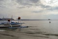 Subic beach in Olongaipo on the Philippines December 6, 2011 Royalty Free Stock Photo