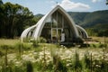 In the serene countryside, a humble chapel stands as a place of solace and reflection