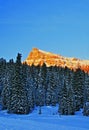 Sublette Peak on Togwotee Pass Wyoming Royalty Free Stock Photo