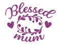 Sublimation greeting or decoration for mom. Mothers Day