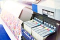 Sublimation wide printer for textiles and advertising