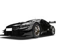 Sublime modern black super race car