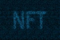 NFT hidden in binary code