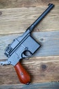 Submachine gun Mauser Royalty Free Stock Photo