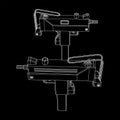 Submachine gun modern firearms pistol