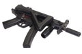 Submachine gun MP5 isolated Royalty Free Stock Photo