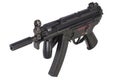 Submachine gun MP5 isolated Royalty Free Stock Photo