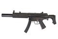 Submachine gun MP5 with silencer Royalty Free Stock Photo