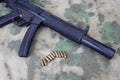 submachine gun MP5 with silencer