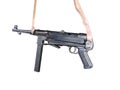 Submachine gun of Schmeisser Royalty Free Stock Photo