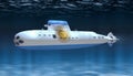 Submarine of Argentinean Navy, concept. 3D rendering
