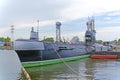 Submarine is an exhibit of the Museum of the World Ocean