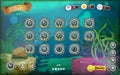 Submarine Game User Interface For Tablet