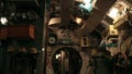 Submarine round hatchway