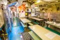 Submarine kitchen dining room