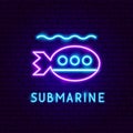 Submarine Neon Label