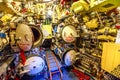 Submarine torpedo arsenal room