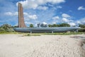 The submarine U995 and the naval memorial in Laboe