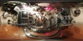 Submarine USS Drum, 360 VR view inside of the mission command center this Gato - class submarine, that is within