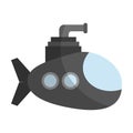 Submarine vehicle icon