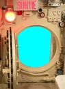 Submarine Watertight Doorway Royalty Free Stock Photo