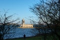 Submerged church