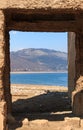 Submerged Church of Mavrovo Lake, Macedonia Royalty Free Stock Photo