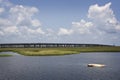 Submerged Truck & Grand Isle Bridge, Gulf Coast