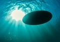 Underwater UFO USO in the Ocean