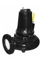 Submersible pump for sewage with suspended solids