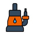 Submersible Water Pump Icon Royalty Free Stock Photo