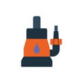 Submersible water pump icon Royalty Free Stock Photo