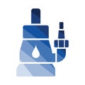 Submersible water pump icon