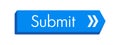Submit button blue Royalty Free Stock Photo