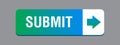 Submit button green Royalty Free Stock Photo